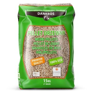 Granulés de bois de qualité supérieure, marque Wood Pellets, origine Pologne, forme en morceaux, teneur en cendres 0,5%, humidité 8%, 16,5 calories, système de chauffage. - Product Image 3