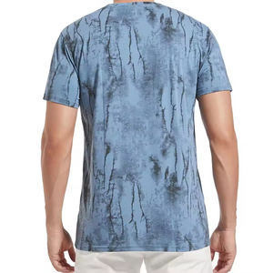 T-shirts de sport de haute qualité personnalisés, respirants, à compression, à séchage rapide, vêtements de sport pour hommes - Product Image 5