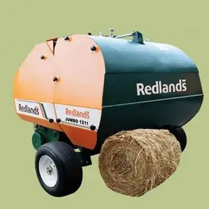 法国标准农用小圆秸秆打包机方形干草打包机迷你草打包机