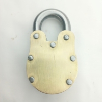 40 ans de garantie conception solide cadenas Vintage de Style Antique/matériau en laiton/cadenas de confinement Alcatraz avec 4 clés principales