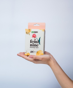 Best Organic Feminine <b>Wet</b> <b>Wipes</b> Convenience Traveling Use <b>for</b> Intimate Hygiene Care <b>Wet</b> <b>Wipes</b> - Product Image 6