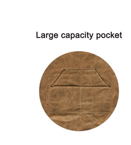 Tablier de soudage en cuir sans manches de haute qualité Tablier de travail robuste résistant à la chaleur pour hommes - Product Image 6