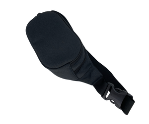 Riñonera de moda duradera de alta calidad, riñonera negra con cremallera, logotipo personalizado, venta al por mayor, hecha en Vietnam - Product Image 3