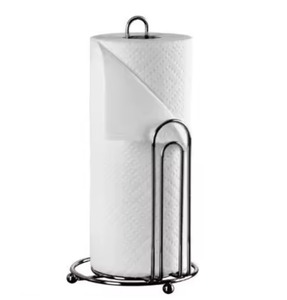 Porte-papier toilette en métal de haute qualité apporte un sentiment d'ordre en gardant votre papier toilette accessible et aligné de manière soignée. - Product Image 5