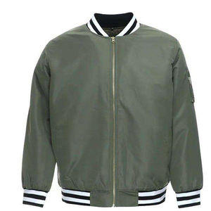 Chaqueta Bomber con Logotipo Impreso Personalizado de Alta Calidad para Hombre, Ropa de Invierno al por Mayor con Servicio OEM, Chaqueta Bomber para Hombre - Product Image 2