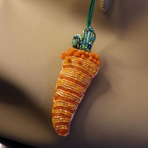 ลูกปัดพลอยโกเมนชุบทองเสน่ห์ลูกปัด3เม็ดจี้สำหรับทำเครื่องประดับทำด้วยมือ - Product Image 1