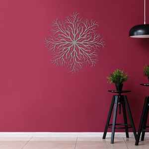 Arte de pared de Metal moderno, arte de pared de Metal de estilo de lujo moderno, decoración de pared grande, decoración minimalista para el hogar, regalo del Día de la madre - Product Image 2