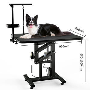 Nouveau 2025 Table de toilettage hydraulique pour animaux de compagnie Table portable réglable pour le toilettage des chiens - Product Image 6