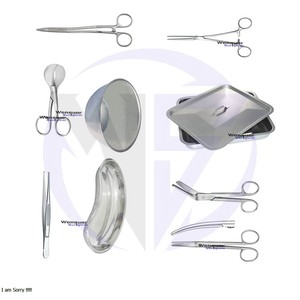 New Arrival cơ bản nhỏ phẫu thuật Kit Set của 13 cái dụng cụ phẫu thuật mayo mổ xẻ kéo crile <span class=keywords><strong>forceps</strong></span> Hộp y tế - Product Image 4