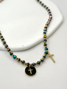 Collar de acero inoxidable esencial para mujer con estilo de verano MOONRIVER Gargantillas de cuentas de estilo Simple Gargantillas de moda - Product Image 2