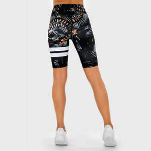 กางเกงขาสั้นเอวสูง85% นักขี่จักรยาน15% ยางยืดทำจากโพลีเอสเตอร์ - Product Image 2