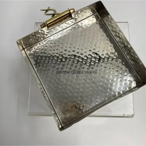 Porte-serviettes de table décoratif en métal fait à la main pour la maison et l'hôtel accessoires de table porte-mouchoirs pour la fête - Product Image 5