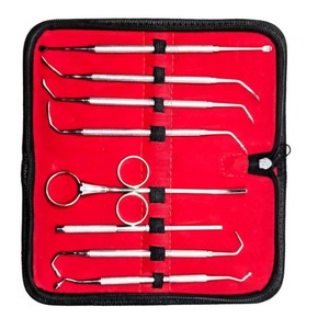 เครื่องมือทันตกรรมรากฟันเทียมเครื่องมือทำจากสเตนเลสสตีลได้รับการรับรองจาก CE - Product Image 6