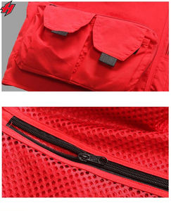 Chaleco Cargo con múltiples bolsillos para hombre para Escalada, tiro, fotografía, enganche, pescador, periodista, chaleco de pesca - Product Image 5