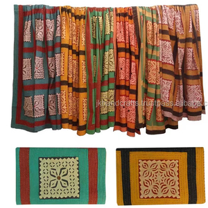 Wholesale Lot Handmade Patchwork <b>Kantha</b> <b>Quilts</b> - Product Image 4