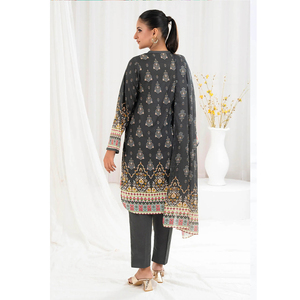 Bordado personalizado Salwar Kameez Casual Wear vestido nuevo diseño pakistaní césped Vestidos para mujeres indio y paquistaní ropa - Product Image 2