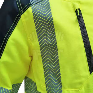 Chaqueta DE SEGURIDAD reflectante de alta visibilidad de alta calidad para hombres Ropa de trabajo de invierno para construcción al por mayor - Product Image 5