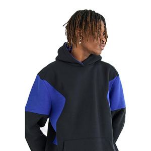 Pull à capuche taille XL pour hommes 100% coton couleur personnalisée de haute qualité respirant écologique panneau lourd conception - Product Image 2