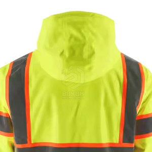 Nouvelle Arrivée : Sweat à Capuche de Sécurité Anti-Bactérien Haute Visibilité, Qualité Premium, Design Tendance, Vente en Gros par Sublimation pour l'En ligne - Product Image 4