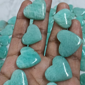 Cœur en cristal naturel d'Amazonite en gros pour la guérison - Product Image 3