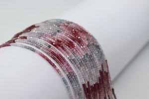 Perles en forme de spinelle naturelle à facettes en forme de cube et de boîte 2.5mm perles coupées en spinelle perles multi-pierres dans une boîte - Product Image 4