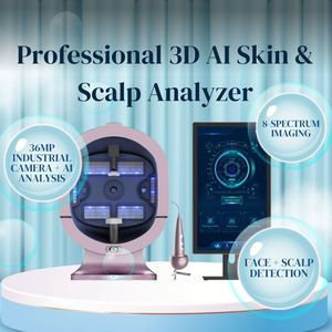 Dernier Analyseur Cutané Numérique 3D AI Professionnel Portable USB Multilingue pour Diagnostic de Santé Faciale - Product Image 1