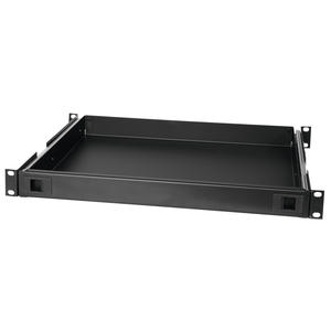 Shelving Unit with <b>Lockable</b> <b>Drawer</b> and Writing Surface 1HE - Product Image 1