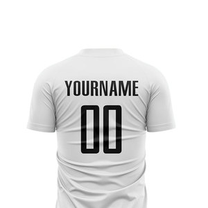 ชุดเสื้อฟุตบอลระบายอากาศโพลีเอสเตอร์100% บริการ OEM ชุดเสื้อแขนสั้นตัดอัตโนมัติสำหรับใส่โลโก้ - Product Image 6