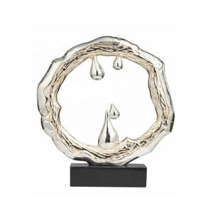 ของตกแต่งโต๊ะทำจากโลหะสีทองของตกแต่งที่เน้นการตกแต่งภายในบ้านที่หรูหราของตกแต่งแนวศิลปะสมัยใหม่และของตกแต่งที่ทันสมัย - Product Image 6