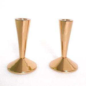 Creative Gold Plating <b>Brass</b> in Metal Art <b>Candlestick</b> Holder Innovative Home Decoration for Home Decoration Candle Stand - Product Image 1