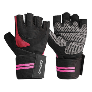 ถุงมือหนังยกน้ำหนักฟิตเนสชาย/หญิงสำหรับเพาะกายออกกำลังกายเล่นกีฬาออกกำลังกายขนาดมล. - Product Image 4