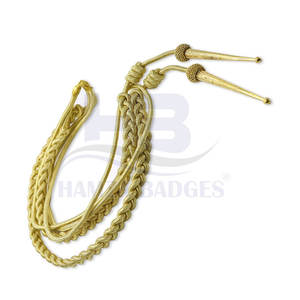 Cordon uniforme tressé en nylon polyester élégant pour utilisation sur scène lors d'événements scolaires ou de groupe - Product Image 2