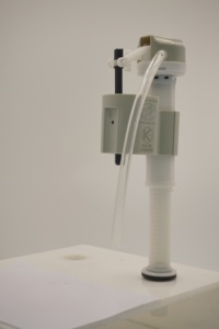 Vanne d'arrivée d'eau pour réservoir de toilettes en plastique ABS durable et écologique Chung Long, type aiguille, comprend une vanne de remplissage - Product Image 3