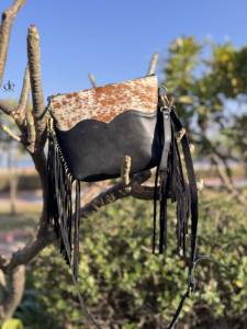 Nuevo Bolso de Mano con Flecos de Piel de Vaca, Bolso Elegante de Cuero Genuino, Oferta, Bolsos Bohemios Multiusos para Mujer - Product Image 4
