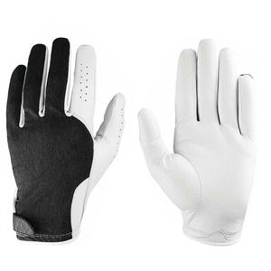 Guantes de golf de cuero Cabretta para hombre personalizados del fabricante para todo tipo de clima al por mayor de cuero genuino características de agarre deportivo - Product Image 3