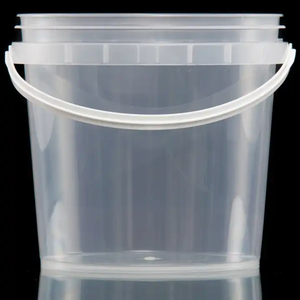 Pro-Design Plastic Round Bucket 1 To 2 Liter With Lid For <b>Paint</b> Storage - Product Image 4