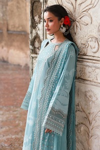 Vestido de Jacquard de invierno para mujer paquistaní estilo Salwar kameez para mujer ropa de invierno Jacquard impresa de alta calidad - Product Image 5