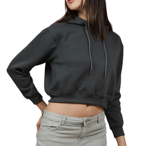 Sweat-shirts pour femmes tendance, effet délavé, hiver, pull-over tendance, couche extérieure lisse, intérieur doux, confort, coupe élégante, longueur régulière - Product Image 6