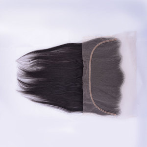 Paquets indiens naturels droits de Double trame Double fermeture frontale dessinée livraison gratuite en gros extensions de cheveux humains Remy Raw - Product Image 2