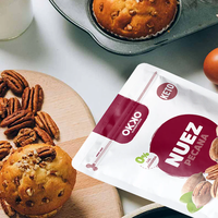 Sachets Doypack Personnalisés à Fermeture Zip pour Emballage de Sucre et Pistaches, Impression Gravure, Recyclables, Écologiques, Qualité Alimentaire