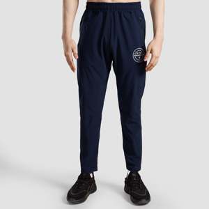 Pantalones Chinos Azul Marino No Limit, 100% Algodón, Corte Slim Fit Recto, Ligeros, Decorados con Cierres, Talla XL - Product Image 1