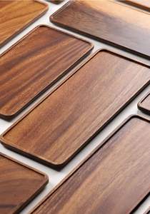 Vente en gros, plateau de service rond en bois de noyer brun rustique de petite taille personnalisé avec poignées, plateaux pour sarfophages naturels - Product Image 4