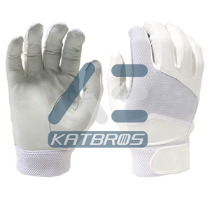 Guantes de bateo de cabretta premium para jugadores de béisbol que ofrecen un control inigualable, ajuste y diseño transpirable para un juego intenso - Product Image 5