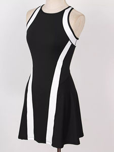 Uniformes de falda de tenis con estampado de transferencia de calor para mujer UNIFORMES DE EQUIPO personalizables transpirables que absorben la humedad frontal al por mayor - Product Image 6