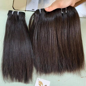 Cabello Humano Vietnamita Virgen Natural Liso No Remy para Extensiones de Cabello, Venta al por Mayor de Fábrica, Calidad Premium, Decolorable 613 60 - Product Image 1