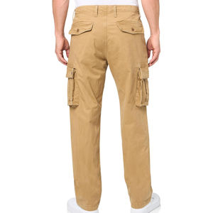 Pantalon cargo pour hommes personnalisé en sergé de coton multi-poches coupe ample décontracté Streetwear Baggy pantalon utilitaire en gros usine - Product Image 5