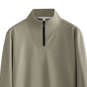 Sweat-shirt homme personnalisable avec votre logo, 100 % coton écologique, col rond, coupe classique – Collection Hiver 2026 - Product Image 6