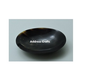 Eco Friendly Natural Buffalo Horn Bowls Custom Sizes Salad Dinnerware Serving Bowl Top Quality Kitchenware <b>Tableware</b> Hotel Usage - Product Image 1