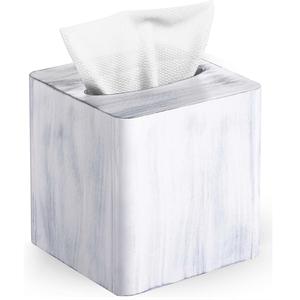 Porte-serviettes en métal à finition argentée gravée pour cadeaux, boîte à mouchoirs en métal arabe faite à la main pour décoration d'hôtel et restaurants - Product Image 5