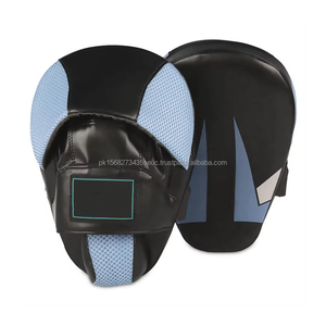 2024 gants de boxe incurvés professionnels mitaines de mise au point en cuir PU imprimées de haute qualité et tampons de frappe - Product Image 4